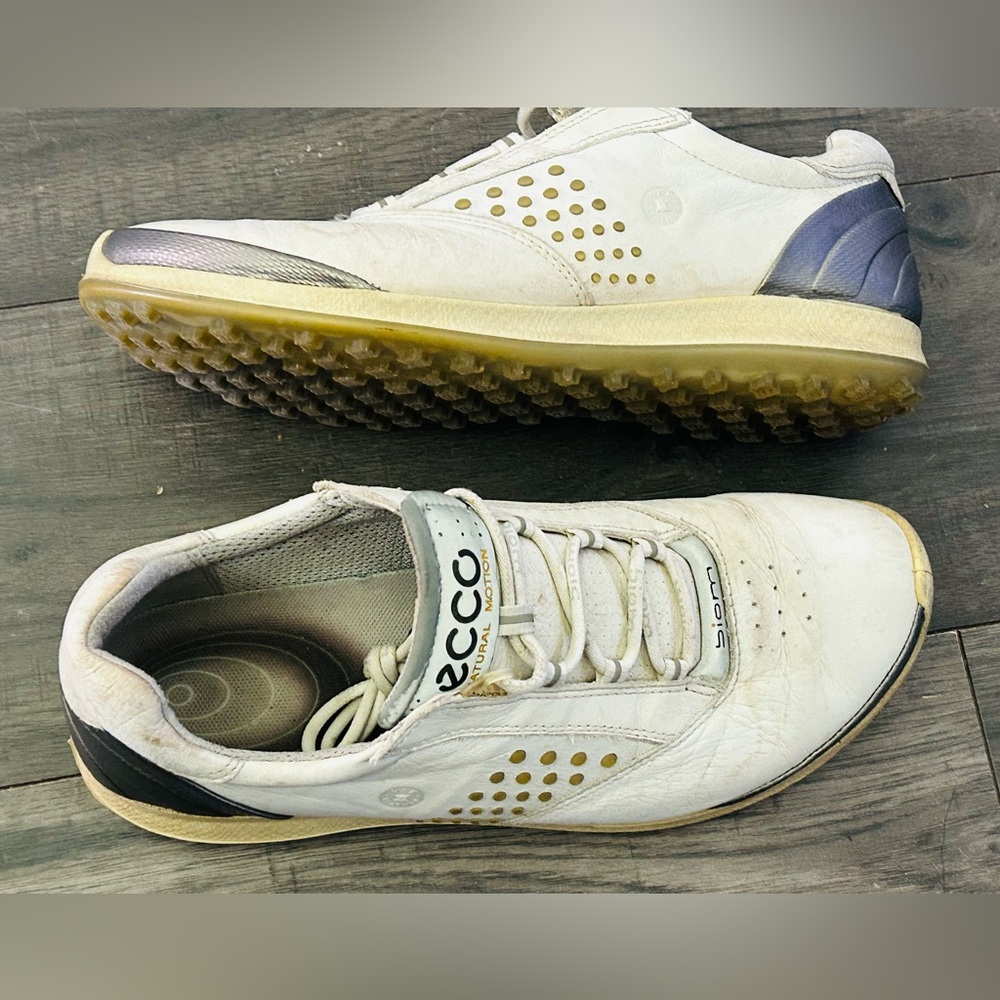 ECCO Biome womens size 39 (8/8.5) leather golf shoes